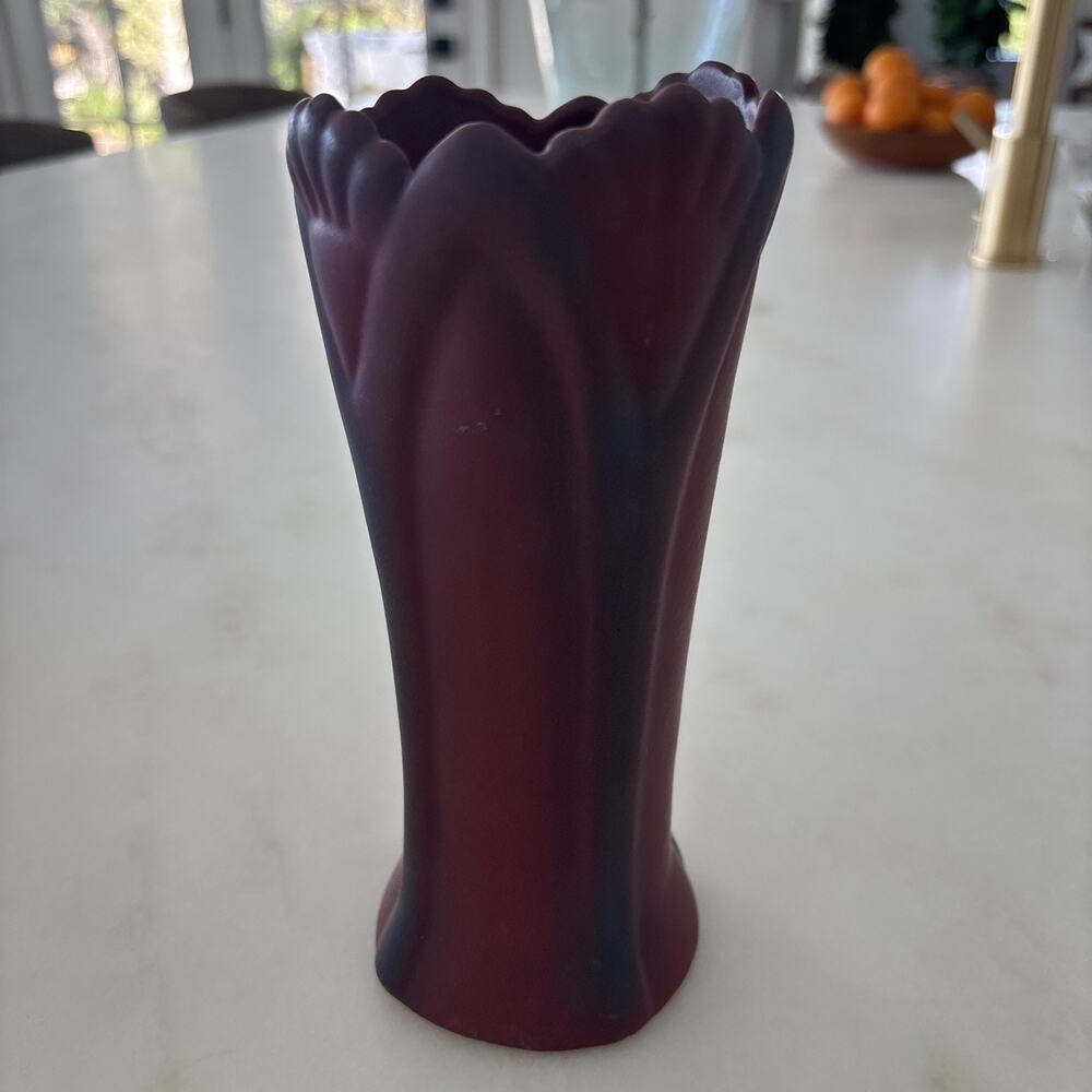 Vintage Van Briggle Art Pottery Mulberry Tall Vase